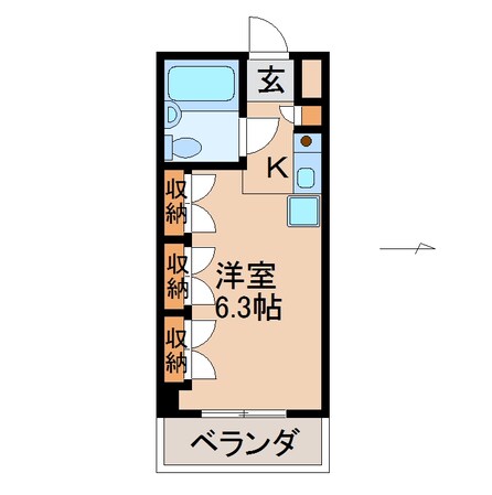 ライズワン和歌山Stの物件間取画像